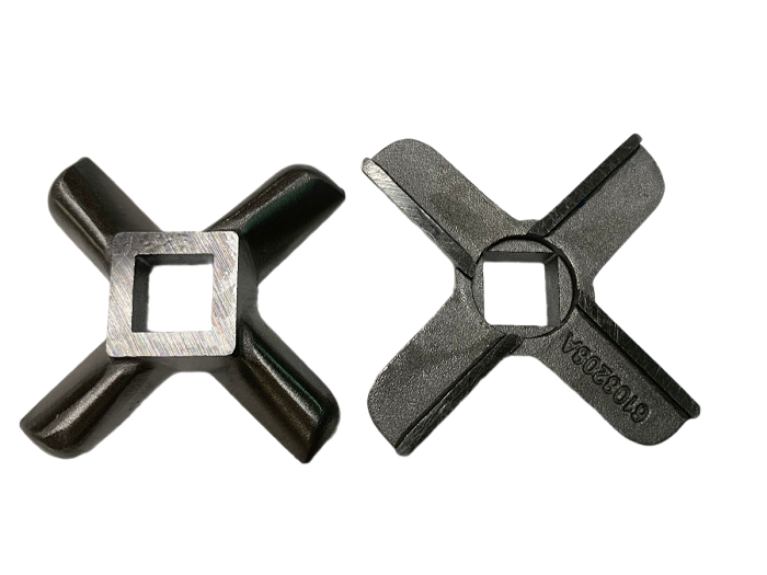 Нож для мясорубки четырехгранник # 8 SEB HV8 SS-193517,  M500AA-1-17, BOSCH - 755469 629851 Philips -  86.3107   В|З 9999990124